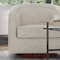 Flash Furniture Dean Club Style Commercial Barrel Accent Armchair Metal Base, Cream Fabric Upholstery BS-AC22-064-CRM-GG - alternate 4